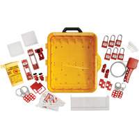 Station de cadenassage &eacute;lectrique avec cadenas de s&eacute;curit&eacute; en nylon utilisant des cl&eacute;s diff&eacute;rentes, Cadenas Plastique, Capacit&eacute; de 60, Cadenas Compris Industrial Sales