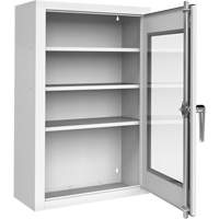 Lockable Medicine Cabinet with Plexiglas Door Industrial Sales