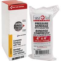 Recharge de bandages compressifs avec attaches SmartCompliance, 4" lo x 4" la Industrial Sales