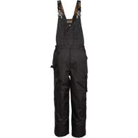 Thor 300D Trilobal Bib Pants, Small, Polyester, Black Industrial Sales