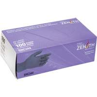 Medical Grade Disposable Gloves, 2X-Large, Nitrile, 6-mil, Powder-Free, Black, Class 2 Industrial Sales