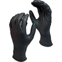 Gants jetables biod&eacute;gradables Green Monkey, Petit, Nitrile, 8 mils, Sans poudre, Noir Industrial Sales