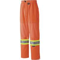 6001P Pantalon de s&eacute;curit&eacute; routi&egrave;re, Polyester, T-petit, Orange haute visibilit&eacute; Industrial Sales