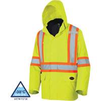 5633 Manteau 3 en 1 The Rock, Jaune lime haute visibilit&eacute;, T-petit Industrial Sales
