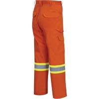 4462 Pantalon cargo de s&eacute;curit&eacute; brillant avec bande StarTech, Coton, 30, Orange haute visibilit&eacute; Industrial Sales