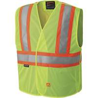 6916A Veste de s&eacute;curit&eacute; ignifug&eacute;e, Jaune lime haute visibilit&eacute;, Moyen/Petit, Polyester Industrial Sales