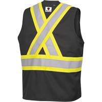 7729 Veste r&eacute;sistante aux arcs &eacute;lectriques FR-Tech, Petit, Noir, 10 cal/cm² Industrial Sales