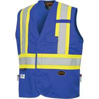 7730 Veste r&eacute;sistante aux arcs &eacute;lectriques FR-Tech, Petit, Bleu royal, 10 cal/cm² Industrial Sales