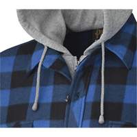 415SS Chemise &agrave; capuche matelass&eacute;e, Hommes, Petit, Multicolore Industrial Sales
