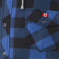 415SS Chemise &agrave; capuche matelass&eacute;e, Hommes, Petit, Multicolore Industrial Sales