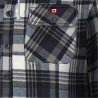 415BG Chemise &agrave; capuche matelass&eacute;e, Hommes, T-petit, Multicolore Industrial Sales