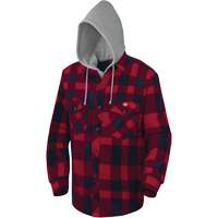 415RB Chemise &agrave; capuche matelass&eacute;e, Hommes, Petit, Multicolore Industrial Sales