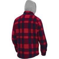 415RB Chemise &agrave; capuche matelass&eacute;e, Hommes, Petit, Multicolore Industrial Sales