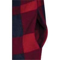 415RB Chemise &agrave; capuche matelass&eacute;e, Hommes, Petit, Multicolore Industrial Sales