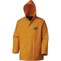 578 Flame-Resistant Rain Suit, Polyester/PVC, X-Small, Yellow Industrial Sales