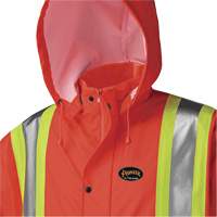 5896 Manteau long imperm&eacute;able et ignifuge, Petit, Orange haute visibilit&eacute; Industrial Sales