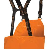 5882 FR/Arc-Rated Waterproof Safety Bib Pants, X-Small, High Visibility Orange Industrial Sales