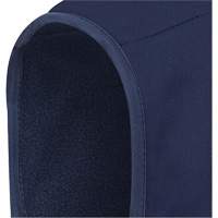 564N Doublure pour casque de protection, Doublure en Molleton, Taille unique, Bleu marin Industrial Sales