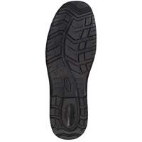 1027 Black 8" Work Boots, Leather, Steel Toe, Size 10 Industrial Sales