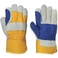 545 Gants d'ajusteur, Taille unique, Paume en Cuir de vache refendu Industrial Sales