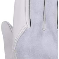 535G Gants de chauffeur beige, Petit, Paume en Cuir fleur de vache Industrial Sales
