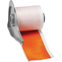 All-Weather Permanent Adhesive Label Tape, Vinyl, Orange, 2" Width Industrial Sales