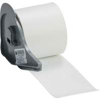 Repositionable Multi-Purpose Label Tape, Vinyl, White, 2" Width Industrial Sales