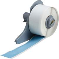 All-Weather Permanent Adhesive Label Tape, Vinyl, Blue, 1" Width Industrial Sales