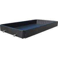 Ultra-Tanker Berm, 374 US gal. Capacity, 5' W x 10' L x 12" H, Foam Wall Industrial Sales