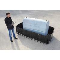Ultra-275 Containment Sump&reg; Flexible Fuel Tank Container without Drain, 102" L x 48" W, 400 US gal. Capacity Industrial Sales