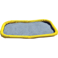 Small Ultra-Filter Pad, 0.8 US gal. Capacity, 2.5' W x 2' L x 3" H, Foam Wall Industrial Sales