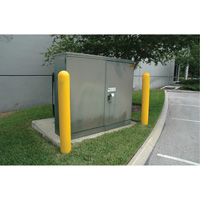 Ultra-Post Protector&reg;, 4" Dia. x 52" L, Yellow Industrial Sales