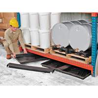 Triple-Tray Ultra-Rack Containment Tray&reg;, 72" L x 44" W x 2.8" H, 24 US gal. Spill Capacity Industrial Sales