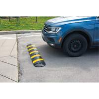 Speed Bump Kit, Rubber, 4' L x 11" W x 2" H Industrial Sales