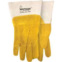 Ram Tough Welding Gloves, Goat Grain/Split Cowhide, Size Medium Industrial Sales