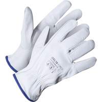 Gant de chauffeur Delta Force, 9/Grand, Paume en Cuir fleur de ch&egrave;vre, Kevlar Industrial Sales