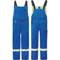 Westex&reg; DH Antistatic 6.5 oz. Flame Resistant Insulated Bib Pants, Small, Royal Blue Industrial Sales