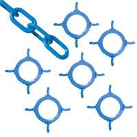 Cone Chain Connector Kit, Blue Industrial Sales