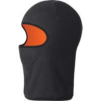5502 Cagoule &agrave; 1 trou r&eacute;versible, Micro laine, Noir/Orange haute visibilit&eacute; Industrial Sales