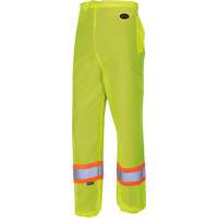 5670 Pantalon de s&eacute;curit&eacute; routi&egrave;re, Polyester, 2T-petit/T-petit, Jaune lime haute visibilit&eacute; Industrial Sales