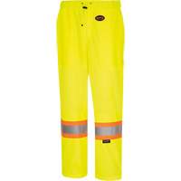 5999PW Pantalon de s&eacute;curit&eacute; routi&egrave;re pour femmes, Polyester, T-petit, Jaune lime haute visibilit&eacute; Industrial Sales