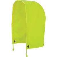 5401H Hood for 300D High-Visibility Trilobal Ripstop Waterproof Safety Jacket, High Visibility Lime-Yellow, Polyester Industrial Sales