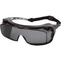 Cappture Plus Safety Goggles, Grey Lens, Anti-Fog, Closed Vent Industrial Sales