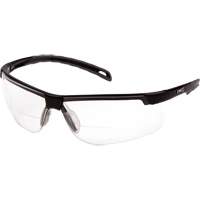 H2MAX Reader Lens with Black Frame, Anti-Fog, Clear, 2.0 Diopter Industrial Sales