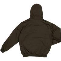 Water Repellent Fleece Pullover Hoodie, Men's, Small, Black Industrial Sales