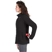 M12 Heated Axis Jacket with Battery, Women's, Large, Black Industrial Sales