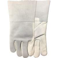 2757E Fabulous Fabricator Fitter's Gloves, Small, Grain Cowhide Palm, Cotton Fleece Inner Lining Industrial Sales