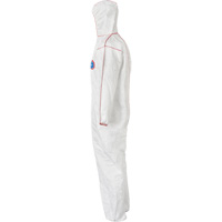 SFR Coveralls with Hood, Medium, White, Tyvek&reg; 400 Industrial Sales