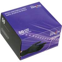 Emballages de gants jetables pour machine distributrice, Petit, Nitrile, 5 mils, Sans poudre, Noir, Classe 2 Industrial Sales