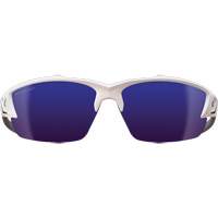 Khor G2 Safety Glasses, Blue Mirror Lens, Anti-Scratch/Polarized, ANSI Z87+/MCEPS GL-PD 10-12/Meets/Exceeds CSA Z94.3 Industrial Sales